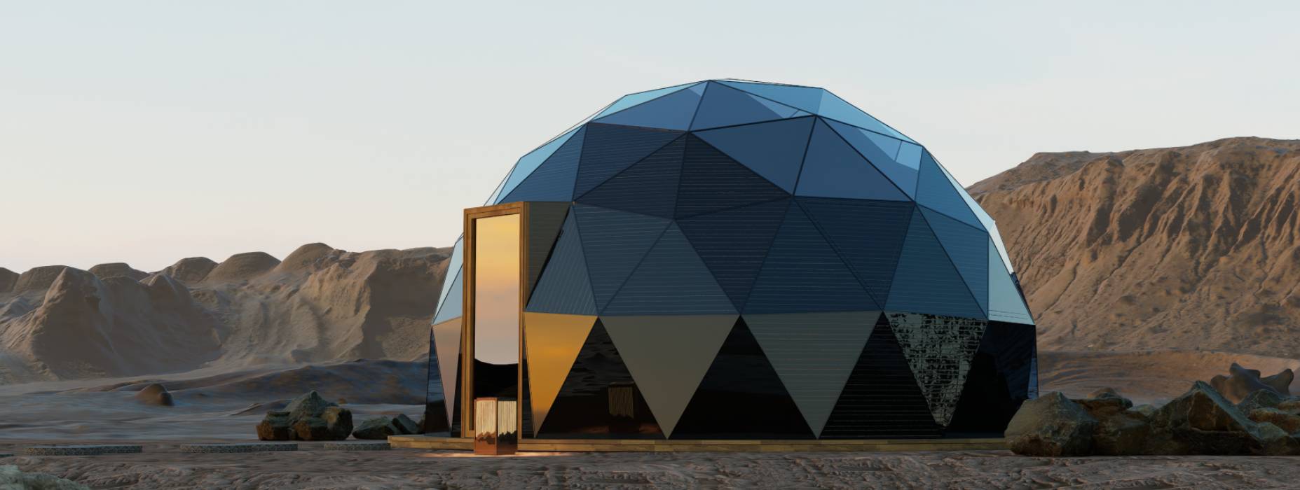 鹰手营子矿区星空酒店帐篷